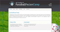 Desktop Screenshot of camp.bsc-preussen07.de